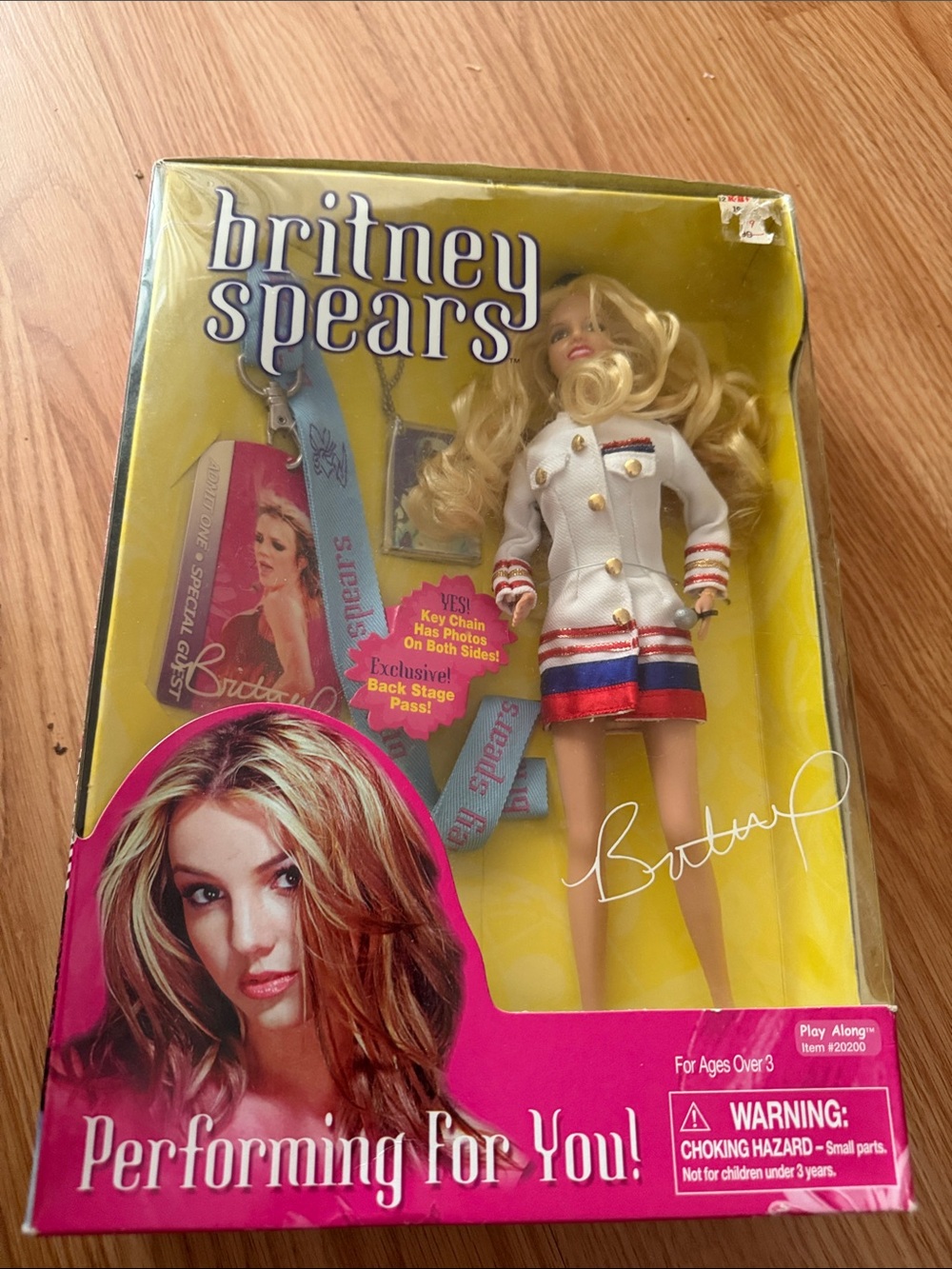 Britney Spears Collectible Box - Pink Logo Packaging